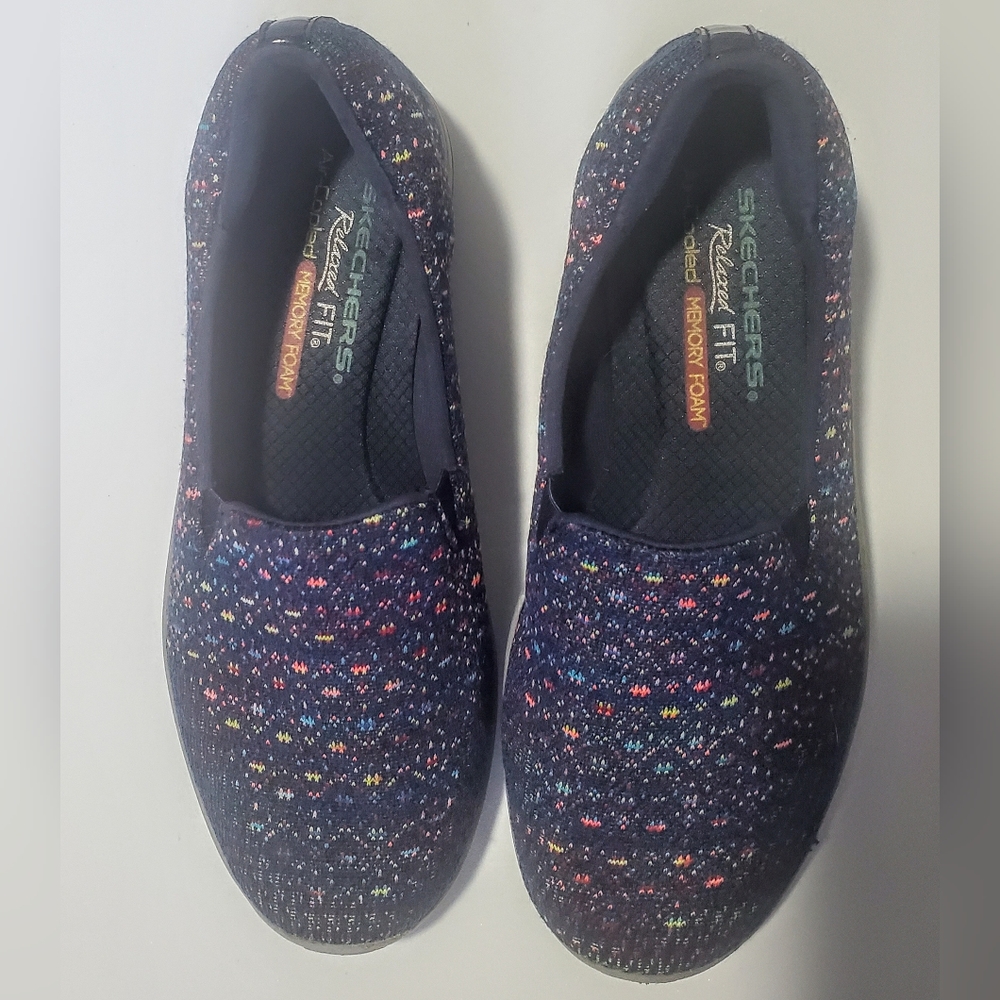 Skechers Women Relaxed FIT  Slip on Shoes - BLUE